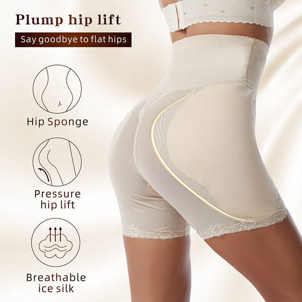 Tummy Control Hip Enhancer Padded Panty Shapewear