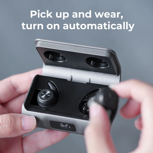 Bluetooth Hearing Device for Seniors — Rechargeable Comfort with Digital Noise Control