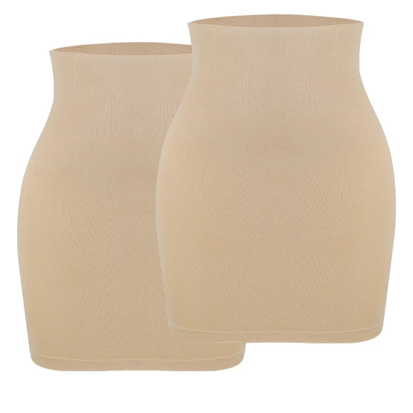 High-Waist Tummy Control Lace Slip