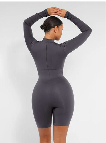ContourFit High-Neck Shaping Jumpsuit