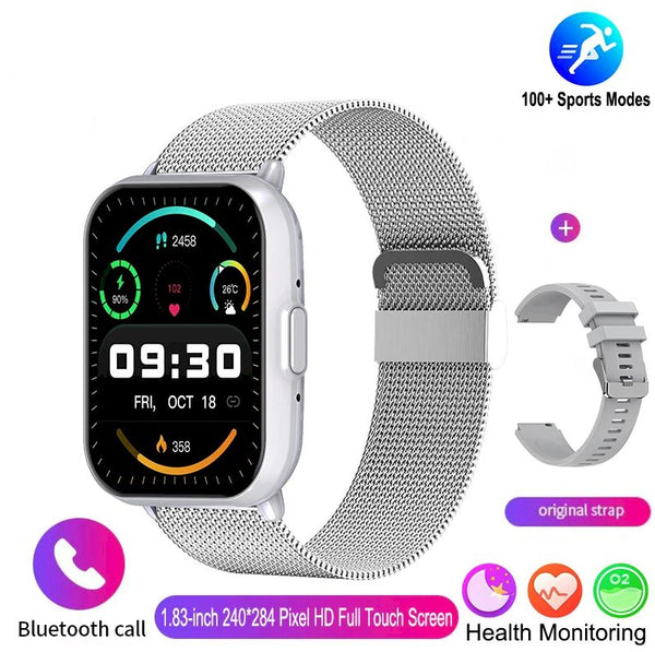 ActiveSenior Pro Smartwatch: 1.83" HD Display, Comprehensive Health Monitoring, and Bluetooth Calling