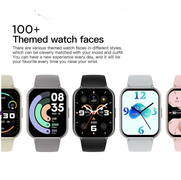 ActiveSenior Pro Smartwatch: 1.83" HD Display, Comprehensive Health Monitoring, and Bluetooth Calling