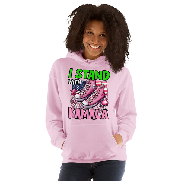 I Stand with  Kamala Unisex Hoodie