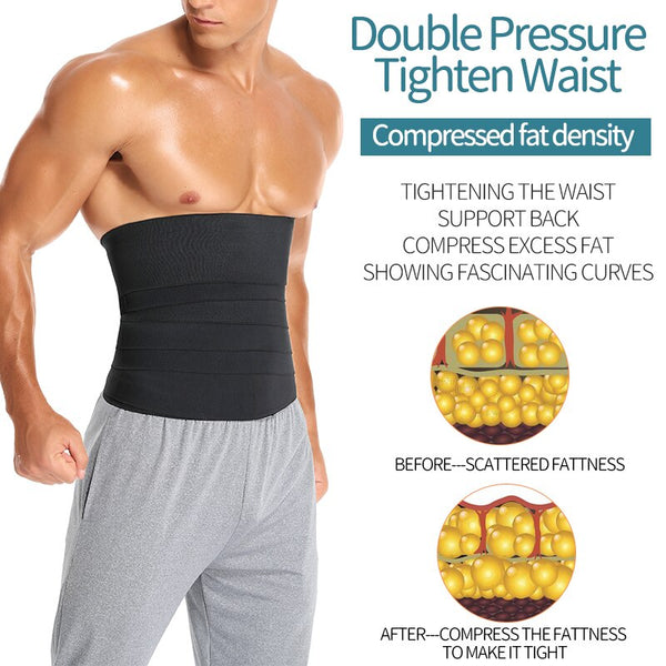 Male Abdomen Reducer Snatch Me Up Bandage Wrap Slimming Belt