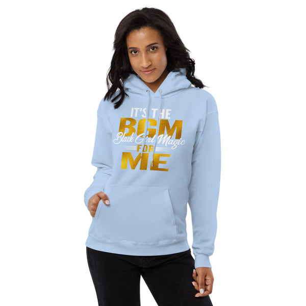 BGM Black Girl Magic Unisex fleece hoodie