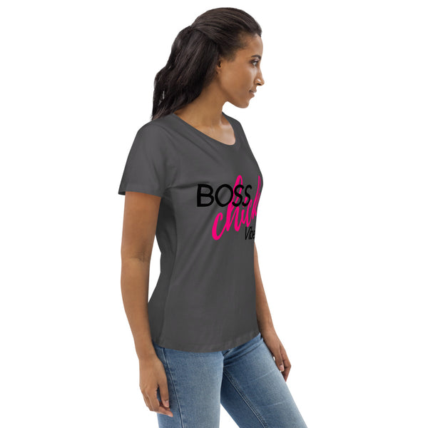 Boss Chick Vibes Women's fitted eco tee