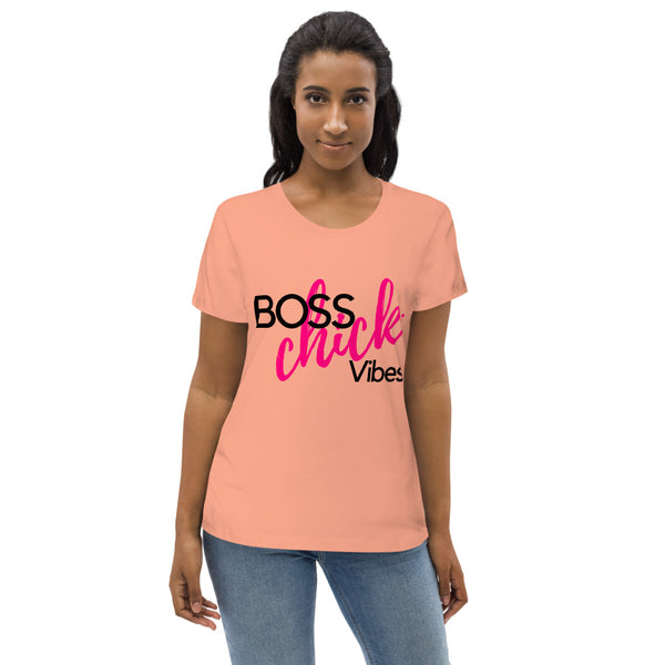 Boss Chick Vibes Women's fitted eco tee